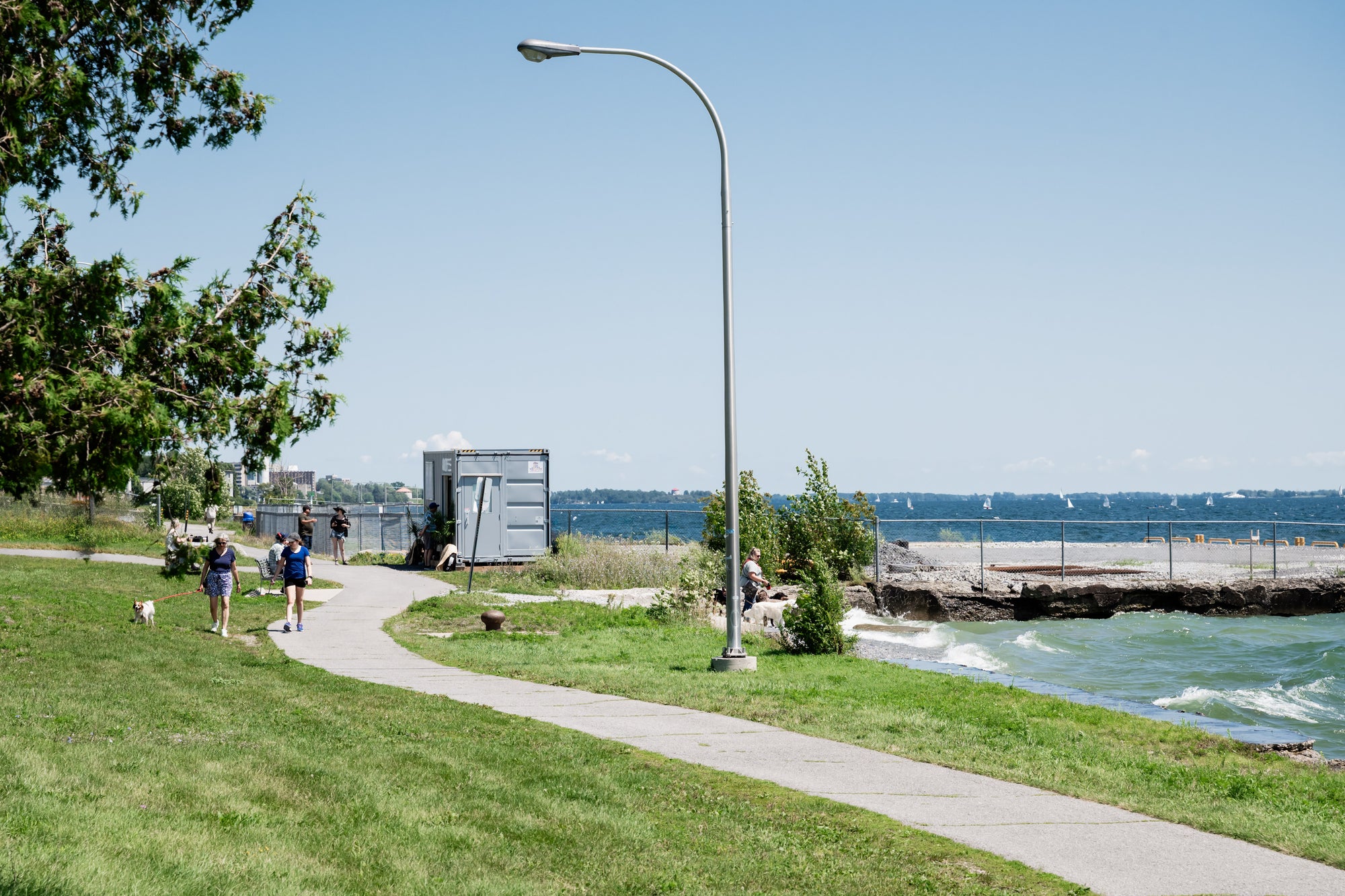 The Waterfront Trail at Lake Ontario